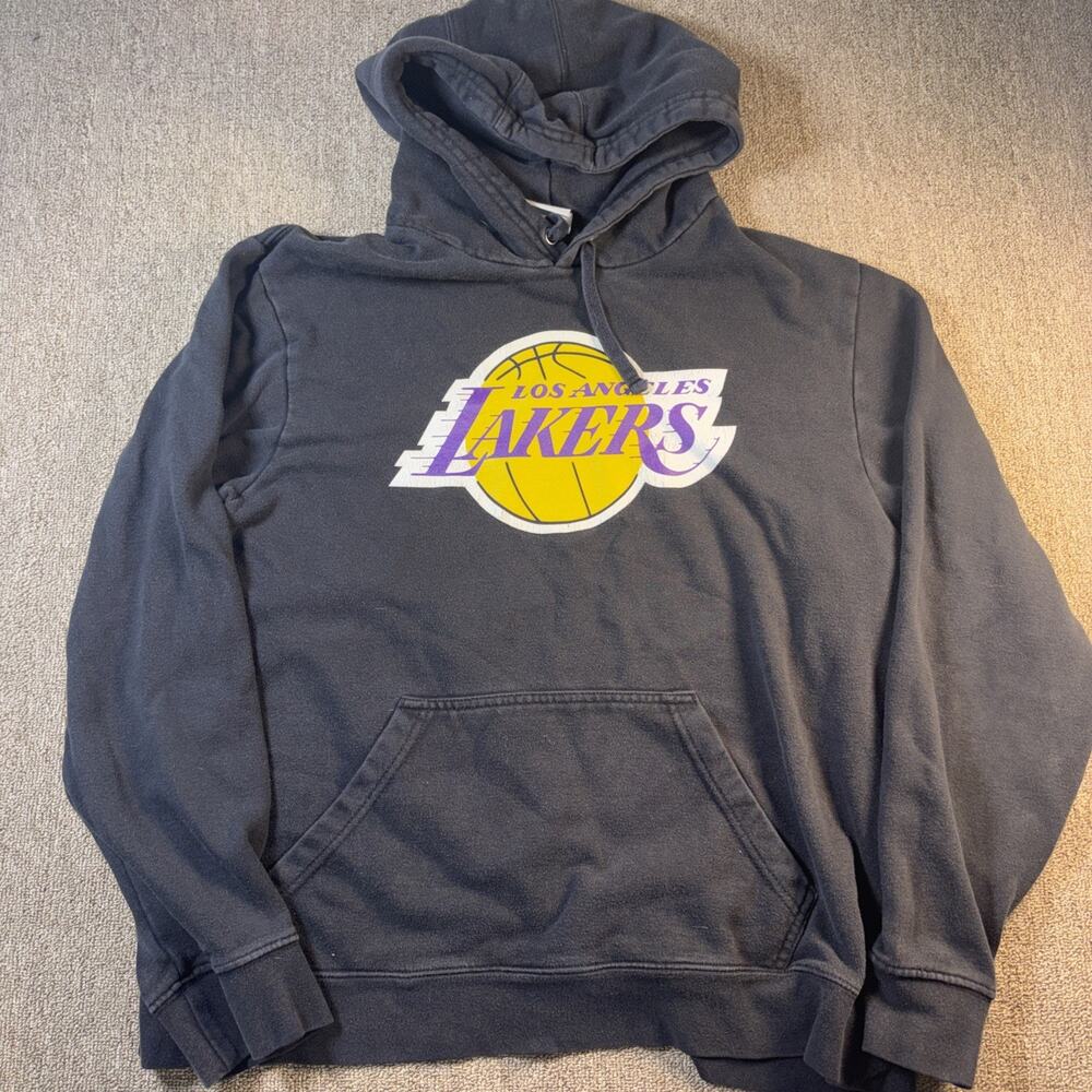 Los Angeles Lakers Hoodie Medium Black Men’s NBA Fanatics